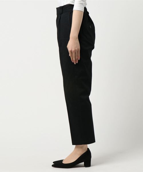 WEGO(ウィゴー)の「WEGO/クロップドセンタープレスチノパンツ(チノパンツ・レディース・ブラック/ベージュ・FREE)」の3枚目の写真