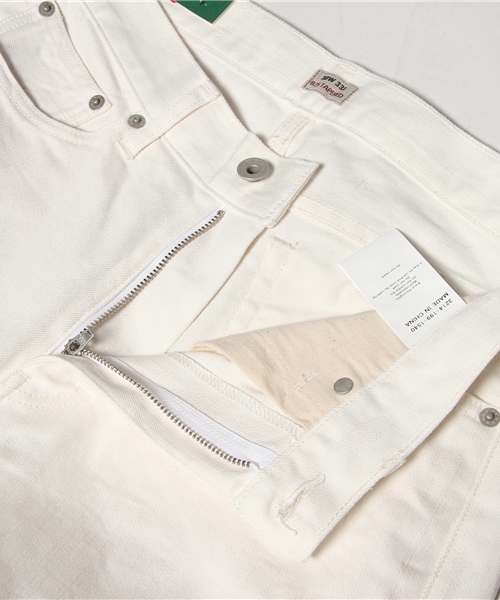 green label relaxing（グリーンレーベルリラクシング）の「スリム 825 ホワイトデニム 5POCパンツ（デニムパンツ・メンズ・ホワイト・29inch/30inch/31inch/32inch/33inch/34inch）」の8枚目の写真