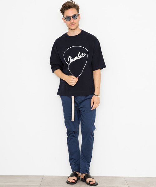 wjk black】別注ストレッチサテンカーブスキニーパンツ（その他