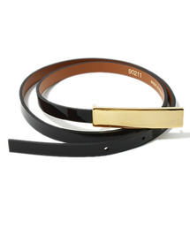 MAISON BOINET | MAISON BOINET フラットプレートバックルエナメル(ベルト)