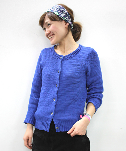 green label relaxing(グリーンレーベルリラクシング)の「○△GT ARPA C/N カーディガン ◆(カーディガン/ボレロ・レディース・オフホワイト/ピンク/ロイヤルブルー・フリー)」の2枚目の写真