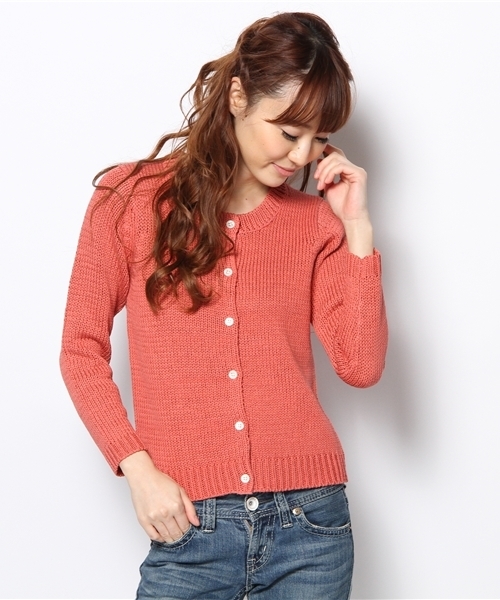 green label relaxing(グリーンレーベルリラクシング)の「○△GT ARPA C/N カーディガン ◆(カーディガン/ボレロ・レディース・オフホワイト/ピンク/ロイヤルブルー・フリー)」の3枚目の写真