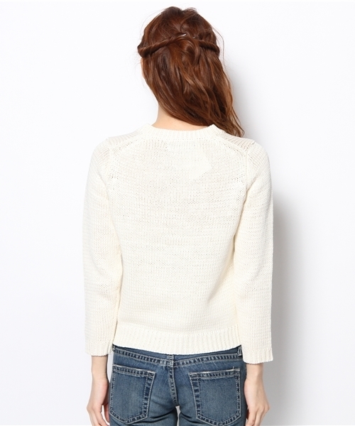 green label relaxing(グリーンレーベルリラクシング)の「○△GT ARPA C/N カーディガン ◆(カーディガン/ボレロ・レディース・オフホワイト/ピンク/ロイヤルブルー・フリー)」の6枚目の写真