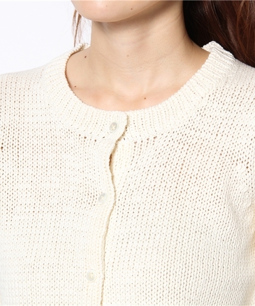 green label relaxing(グリーンレーベルリラクシング)の「○△GT ARPA C/N カーディガン ◆(カーディガン/ボレロ・レディース・オフホワイト/ピンク/ロイヤルブルー・フリー)」の8枚目の写真