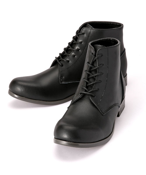 Nano Universe ナノユニバース の レザーショートブーツ ブーツ Wear