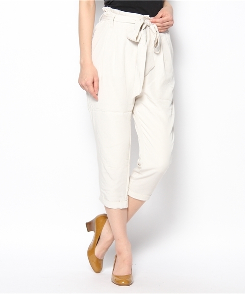 DISCOAT（ディスコート）の「半端丈ｻﾙｴﾙﾊﾟﾝﾂ（その他パンツ・レディース・オフホワイト/ミント/ブルー/ブラック・ﾌﾘ-）」の2枚目の写真