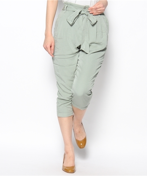 DISCOAT（ディスコート）の「半端丈ｻﾙｴﾙﾊﾟﾝﾂ（その他パンツ・レディース・オフホワイト/ミント/ブルー/ブラック・ﾌﾘ-）」の3枚目の写真