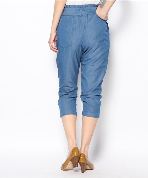 DISCOAT（ディスコート）の「半端丈ｻﾙｴﾙﾊﾟﾝﾂ（その他パンツ・レディース・オフホワイト/ミント/ブルー/ブラック・ﾌﾘ-）」の5枚目の写真