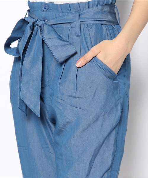 DISCOAT（ディスコート）の「半端丈ｻﾙｴﾙﾊﾟﾝﾂ（その他パンツ・レディース・オフホワイト/ミント/ブルー/ブラック・ﾌﾘ-）」の7枚目の写真