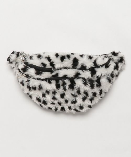 WEGO（ウィゴー）の「WEGO/アニマル柄ウエストバッグ（ボディバッグ/ウエストポーチ・レディース・ブラウン/その他1・FREE）」の6枚目の写真