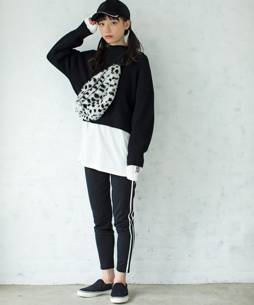 WEGO（ウィゴー）の「WEGO/アニマル柄ウエストバッグ（ボディバッグ/ウエストポーチ・レディース・ブラウン/その他1・FREE）」の11枚目の写真