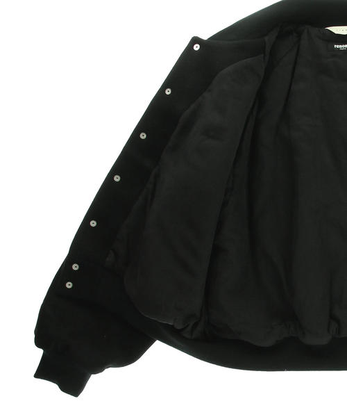 Jieda(ジエダ)の「<JieDa × renoma> VARSITY JK/スタジャン(スタジャン・メンズ・ブラック・2/1)」の3枚目の写真