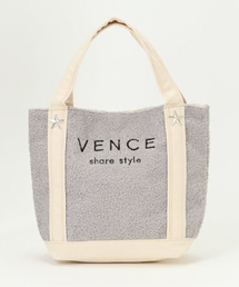 VENCEEXCHANGE | ピンクリボン ロゴボアトートバッグ 小(トートバッグ)