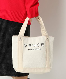 VENCEEXCHANGE | ピンクリボン ロゴボアトートバッグ 小(トートバッグ)