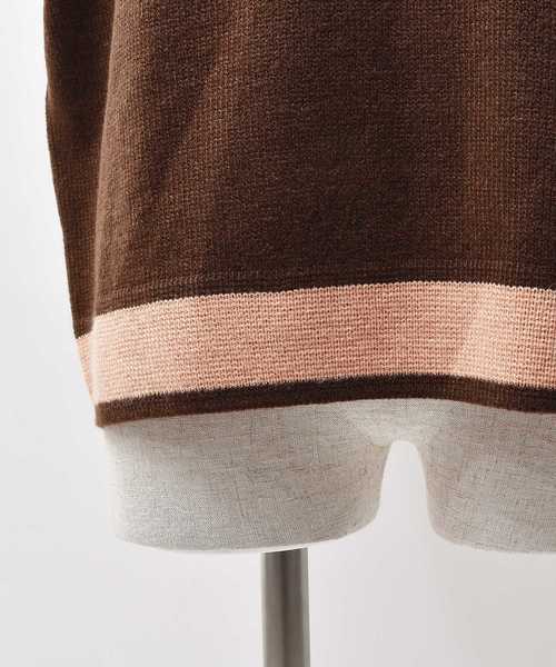 MinoriTY(マイノリティ)の「プレッピーラインチルデンニットベスト(ニット/セーター・メンズ・ホワイト/ブラック/ブラウン/グレー・M/L)」の17枚目の写真