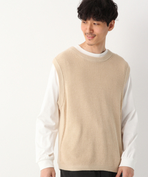 GLOBAL WORK | ラミーコンニットベスト/822622(ベスト)