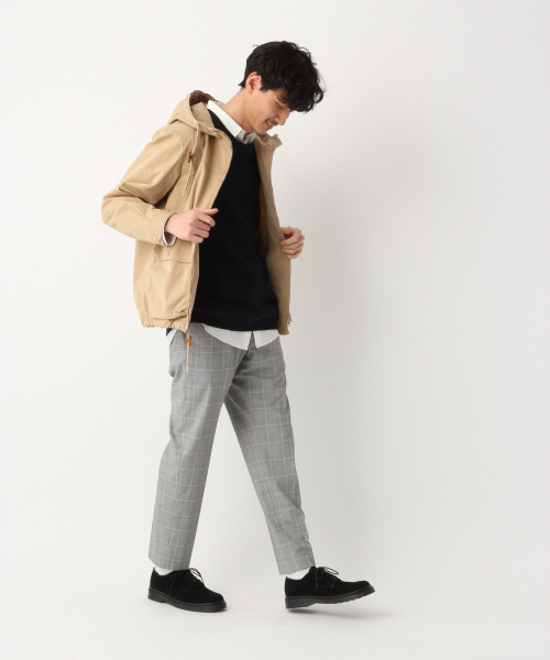 GLOBAL WORK（グローバルワーク）の「ラミーコンニットベスト/822622（ベスト・メンズ・ネイビー/ベージュ・LARGE/MEDIUM）」の3枚目の写真