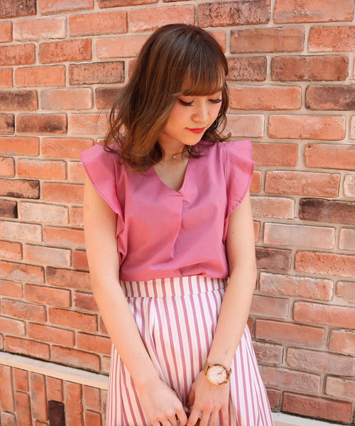 MIIA（ミーア）の「リネン風ブラウス（シャツ/ブラウス）」 - WEAR