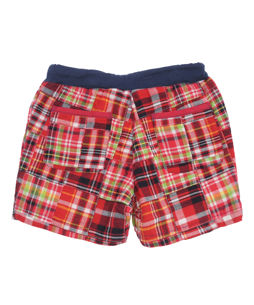 X-girl Stages(エックスガールステージス)の「PATCHWORK HALF PANT(4T~7T)(その他パンツ・キッズ・レッド/ネイビー/グリーン・6T/5T/4T/7T)」の13枚目の写真
