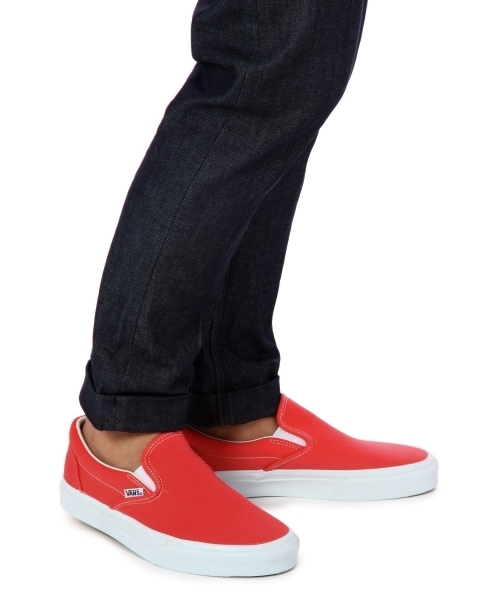 BEAUTY&YOUTH UNITED ARROWS（ビューティーアンドユースユナイテッドアローズ）の「【別注】＜VANSforBY＞ SLIPON/スリッポン（スニーカー・メンズ・ネイビー/ピンク・7h/8/8h/9/9h/10/11）」の9枚目の写真