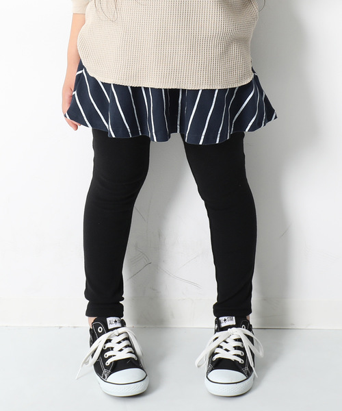 devirock(デビロック)の「プリント10分丈スカッツ(スカート・キッズ・ベージュ/カモフラージュ/ラベンダー/ブラック系その他/グレー系その他/ブルー系その他/キャメル/グレー系その他2/グレー系その他3/ドット/ブラック系その他2/ブルー系その他2/ブラック系その他3/ブラック系その他4/スモークピンク/ブルー系その他3/ブルー系その他4/スミクロ/ホワイト系その他/モカ/ブラック系その他5/ブラック系その他6/ホワイト系その他2/ブルー系その他5・80cm/90cm/95cm/110cm/100cm/120cm/130cm/140cm/150cm/160cm)」の15枚目の写真