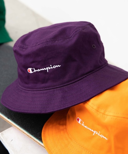 Champion(チャンピオン)の「∴WEGO/Champion 別注バケットハット(ハット・メンズ・ホワイト/ブラック/ベージュ/パープル/ネイビー/レッド/カーキ/オレンジ/グリーン/キャメル/ダークベージュ・FREE)」の8枚目の写真