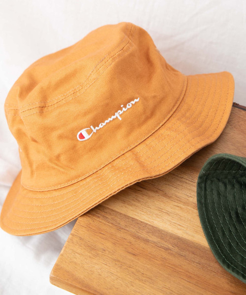 Champion(チャンピオン)の「∴WEGO/Champion 別注バケットハット(ハット・メンズ・ホワイト/ブラック/ベージュ/パープル/ネイビー/レッド/カーキ/オレンジ/グリーン/キャメル/ダークベージュ・FREE)」の9枚目の写真