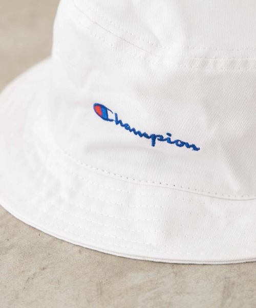 Champion(チャンピオン)の「∴WEGO/Champion 別注バケットハット(ハット・メンズ・ホワイト/ブラック/ベージュ/パープル/ネイビー/レッド/カーキ/オレンジ/グリーン/キャメル/ダークベージュ・FREE)」の18枚目の写真
