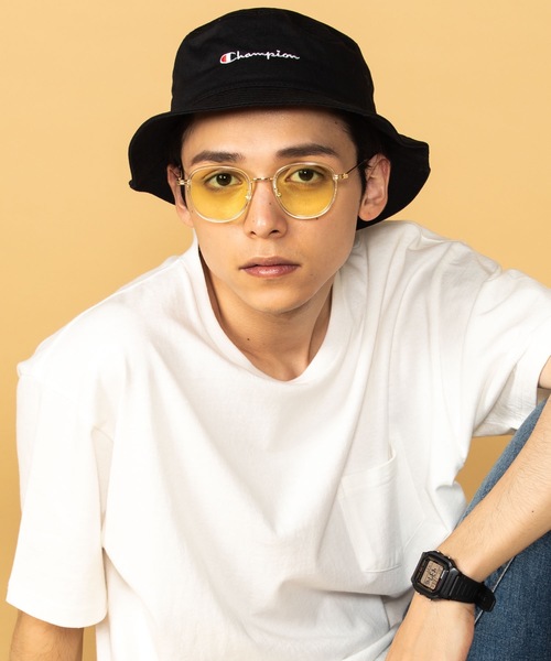 Champion(チャンピオン)の「∴WEGO/Champion 別注バケットハット(ハット・メンズ・ホワイト/ブラック/ベージュ/パープル/ネイビー/レッド/カーキ/オレンジ/グリーン/キャメル/ダークベージュ・FREE)」の21枚目の写真