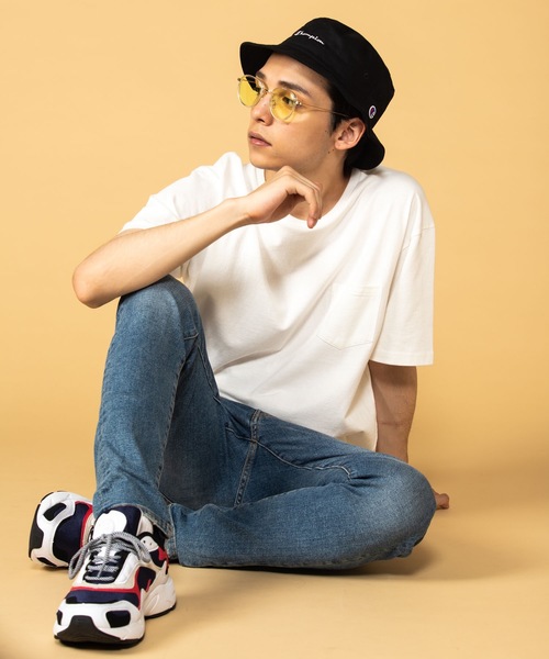 Champion(チャンピオン)の「∴WEGO/Champion 別注バケットハット(ハット・メンズ・ホワイト/ブラック/ベージュ/パープル/ネイビー/レッド/カーキ/オレンジ/グリーン/キャメル/ダークベージュ・FREE)」の20枚目の写真