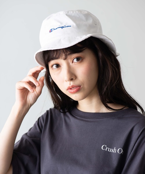 Champion(チャンピオン)の「∴WEGO/Champion 別注バケットハット(ハット・メンズ・ホワイト/ブラック/ベージュ/パープル/ネイビー/レッド/カーキ/オレンジ/グリーン/キャメル/ダークベージュ・FREE)」の17枚目の写真
