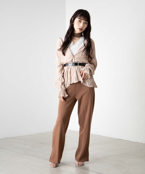 WEGO（ウィゴー）の「WEGO/ウエスタンバックルベルト（ベルト・レディース・ブラック/キャメル/ブラウン/ベージュ・FREE）」の6枚目の写真