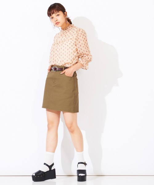 WEGO（ウィゴー）の「WEGO/ウエスタンバックルベルト（ベルト・レディース・ブラック/キャメル/ブラウン/ベージュ・FREE）」の7枚目の写真