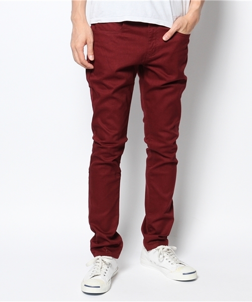 WEGO（ウィゴー）の「WEGO/カラースキニーパンツ（その他パンツ・メンズ・ネイビー/ワイン/ブラック・SMALL/MEDIUM/LARGE）」の14枚目の写真