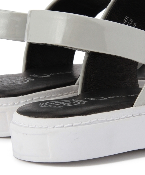 BEAUTY&YOUTH UNITED ARROWS（ビューティーアンドユースユナイテッドアローズ）の「BYMC Jeffrey Campbell バックストラップサンダル ◆（サンダル・レディース・ホワイト/ブラック・38/37/36）」の8枚目の写真