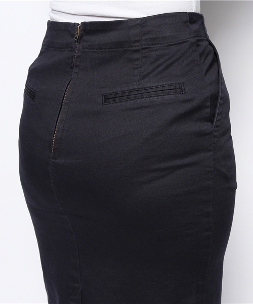 B:MING by BEAMS（ビーミングバイビームス）の「ビーミング by ビームス / チノタイトスカート 2（スカート・レディース・ベージュ/ネイビー・MEDIUM/SMALL）」の7枚目の写真