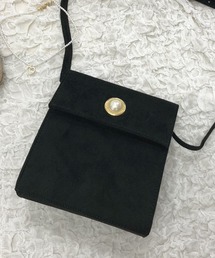 apres jour | 【apres jour×ARIAZ】パール付きスエードバッグ(ショルダーバッグ)