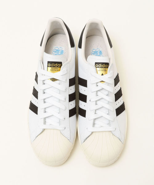 adidas Originals（アディダスオリジナルス）の「adidas: SUPERSTAR 80S スニーカー（スニーカー・メンズ・ホワイト/ブラック・27/26/28）」の6枚目の写真