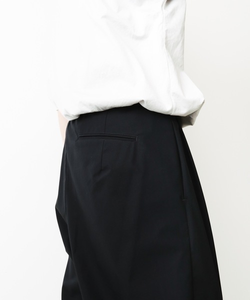 ATTACHMENT(アタッチメント)の「C/Pパナマ 2タックイージーパンツ(その他パンツ・メンズ・ブラック/カーキ・1/3/2)」の6枚目の写真