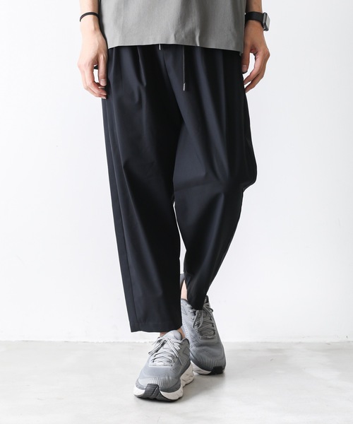 ATTACHMENT(アタッチメント)の「C/Pパナマ 2タックイージーパンツ(その他パンツ・メンズ・ブラック/カーキ・1/3/2)」の19枚目の写真