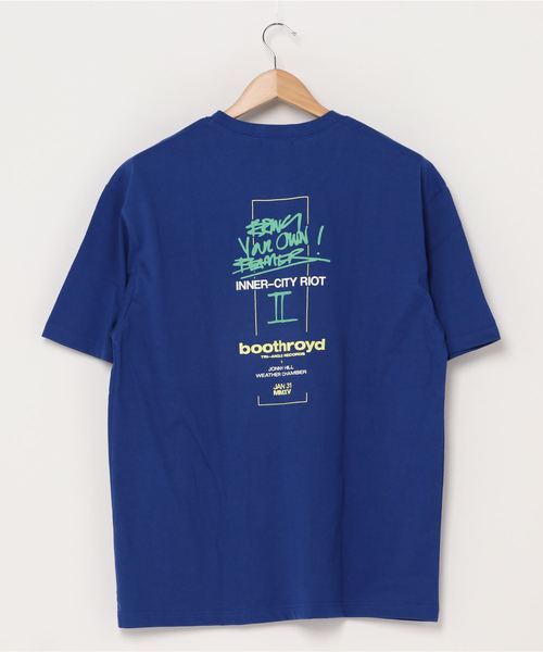 DING（ディング）の「DING/boothroyd Tシャツ（Tシャツ/カットソー・レディース・ブラック/イエロー/ブルー・FREE）」の5枚目の写真