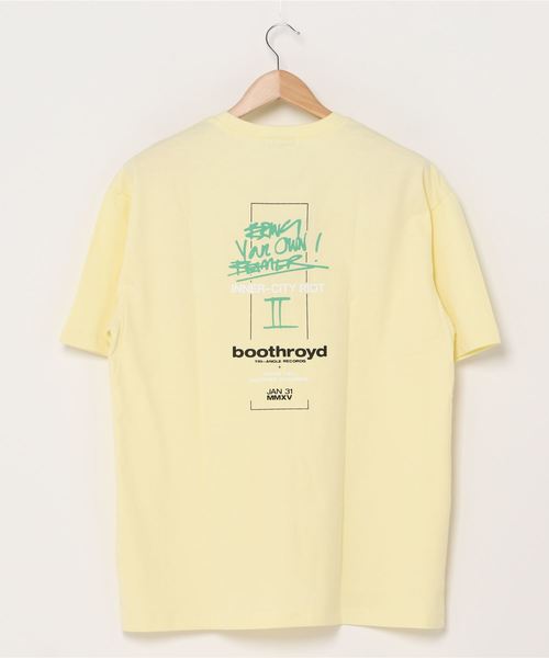 DING（ディング）の「DING/boothroyd Tシャツ（Tシャツ/カットソー・レディース・ブラック/イエロー/ブルー・FREE）」の6枚目の写真