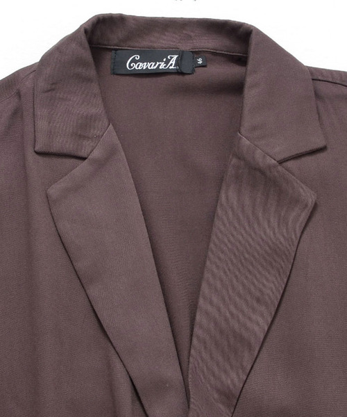 CavariA（キャバリア）の「『CavariA/キャバリア』1Bドルマンスリーブビッグシルエットジャケット（その他アウター・メンズ・ベージュ/ブラウン/グレー・M/L）」の12枚目の写真