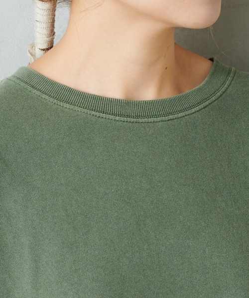 PUAL CE CIN（ピュアルセシン）の「ピグメントＴ（Tシャツ/カットソー・レディース・ブラック/ベージュ/グリーン/ブルーグレー/ピンク系その他・FREE）」の22枚目の写真