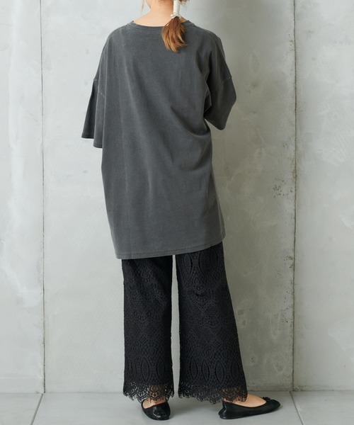 PUAL CE CIN（ピュアルセシン）の「ピグメントＴ（Tシャツ/カットソー・レディース・ブラック/ベージュ/グリーン/ブルーグレー/ピンク系その他・FREE）」の18枚目の写真