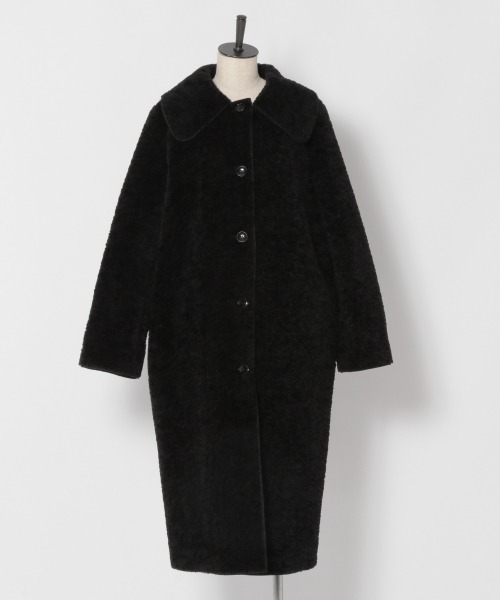 yuw（ユウ）の「ムートンロングコート 921574（ムートンコート）」 - WEAR 