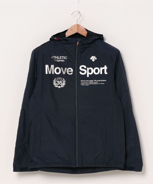 DESCENTE（デサント）の「デサント  EKS PLUS THERMO フーデッドジャケツト（その他アウター・メンズ・ベージュ/ネイビー/レッド・M/L/XL）」の2枚目の写真