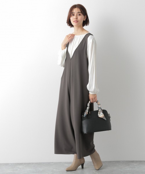 LEPSIM（レプシィム）の「2WAYワイドサロペ 925460（サロペット