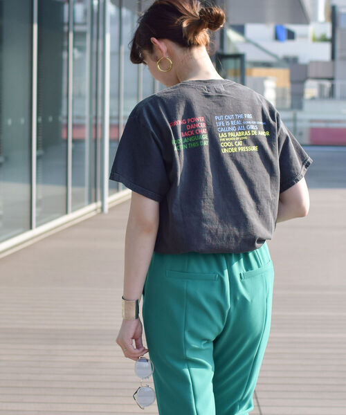 GOOD ROCK SPEED(グッドロックスピード)の「GOOD ROCK SPEED / Queen Tour Tシャツ(Tシャツ/カットソー・レディース・ブラック・ONE SIZE)」の14枚目の写真