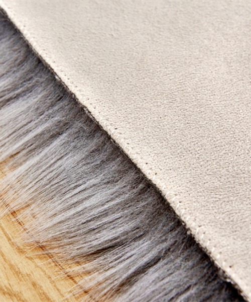 aimoha（アイモハ）の「ファーラグマット（ラグ/マット・レディース・ホワイト/ピンク/キャメル/ホワイト系その他/ピンク系その他・FREE）」の8枚目の写真